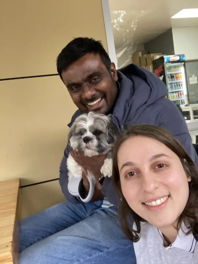 Miles with his family, from their Google review